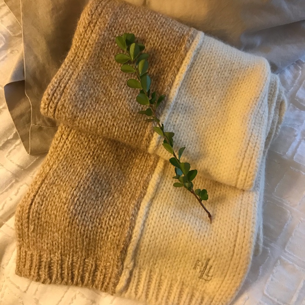 Wool Ralph Lauren scarf